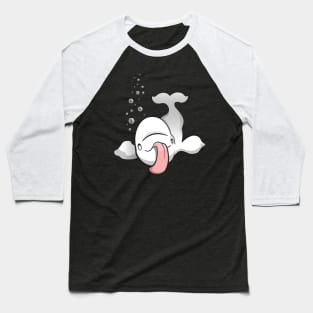 Crazy Beluga Baseball T-Shirt